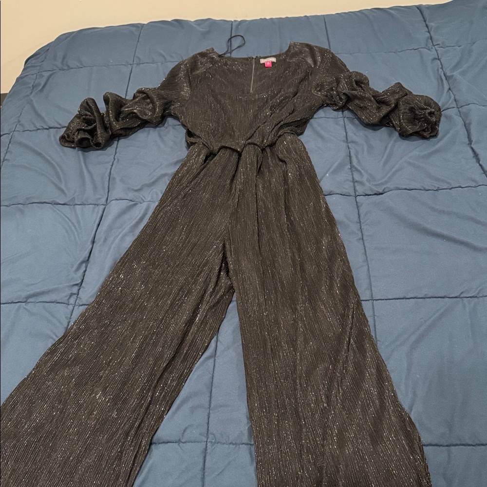 Vince Camuto Black Elegant Jumpsuit | Evening NWT M - Picture 2 of 10